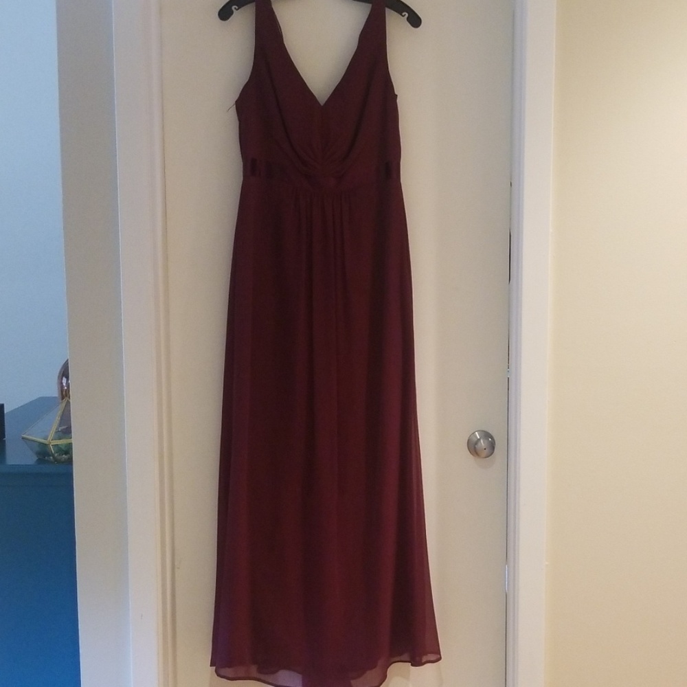 David's Bridal bridesmaids dress